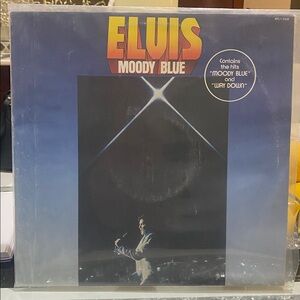 Elvis Priestly Record Moody Blue